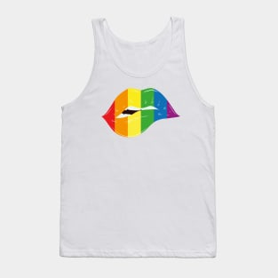 Pride lips Tank Top